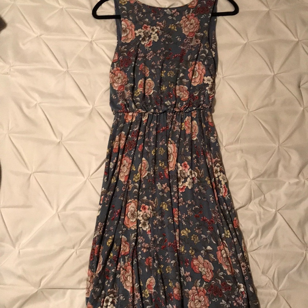 Loft Midi Floral Dress
